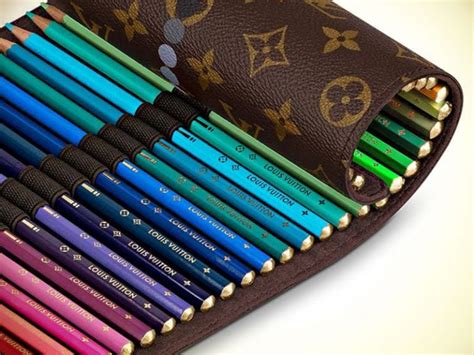 louis vuitton pencil crayons